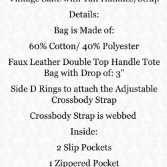 Thirty One Casual Crossbody Tote - Picture 3 of 3